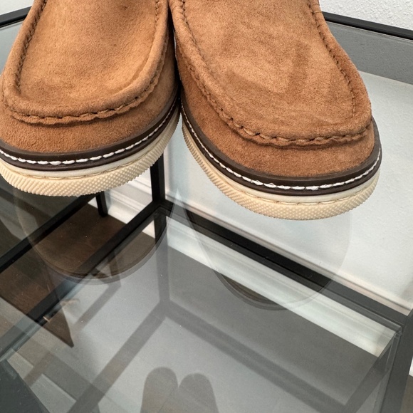 JOHNSTON & MURPHY Men’s McGuffey Shearling Slip on Shoe/Slippers. Size 10 NWOB - Picture 5 of 14